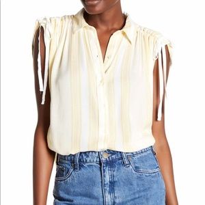 Free People Baby Blues Shirt